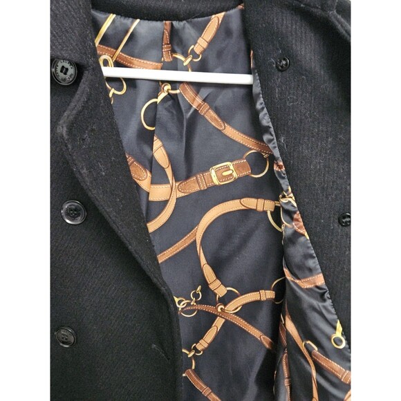 Sz 2 - Ralph Lauren Double Breasted Wool Blend Twill JacketLauren - Picture 5 of 9